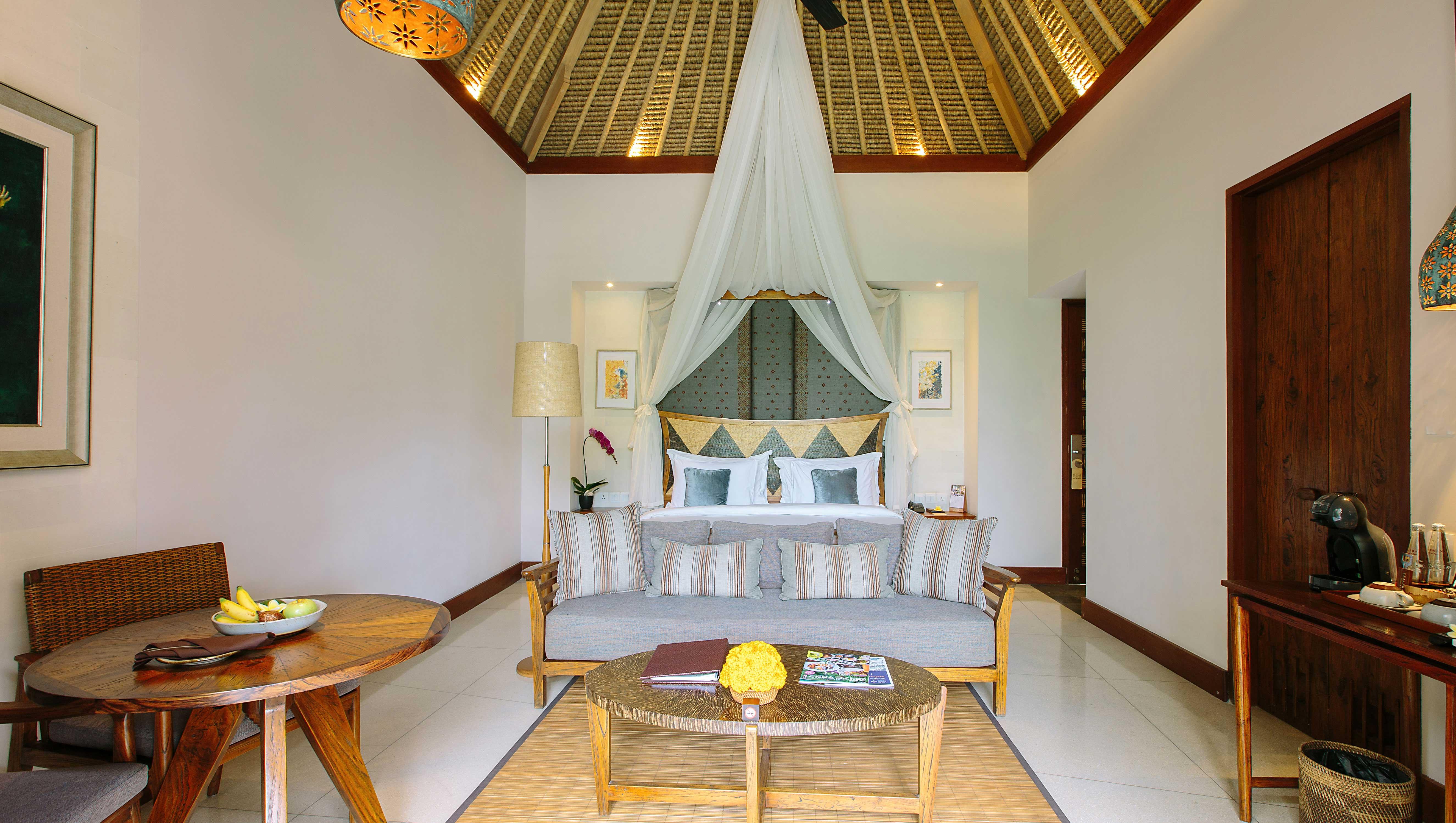 Tejaprana Resort&Spa - CHSE Certified Ubud Exterior foto A bedroom at the resort