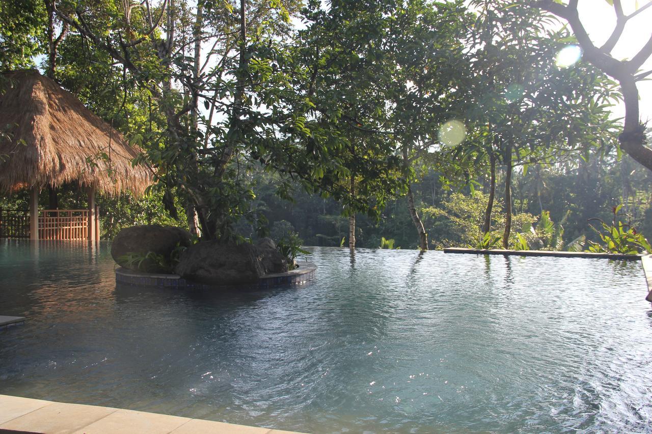 Tejaprana Resort&Spa - CHSE Certified Ubud Exterior foto The resort's swimming pool