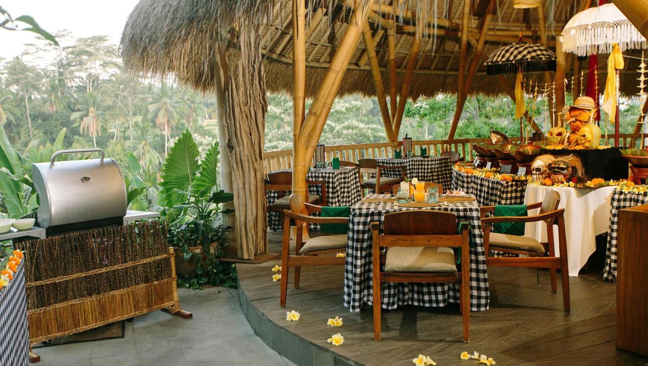 Tejaprana Resort&Spa - CHSE Certified Ubud Exterior foto The restaurant